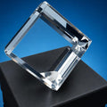 Medium Diamond Crystal Blank | Big Bezel 60x60x60cc | K9 Optical Grade