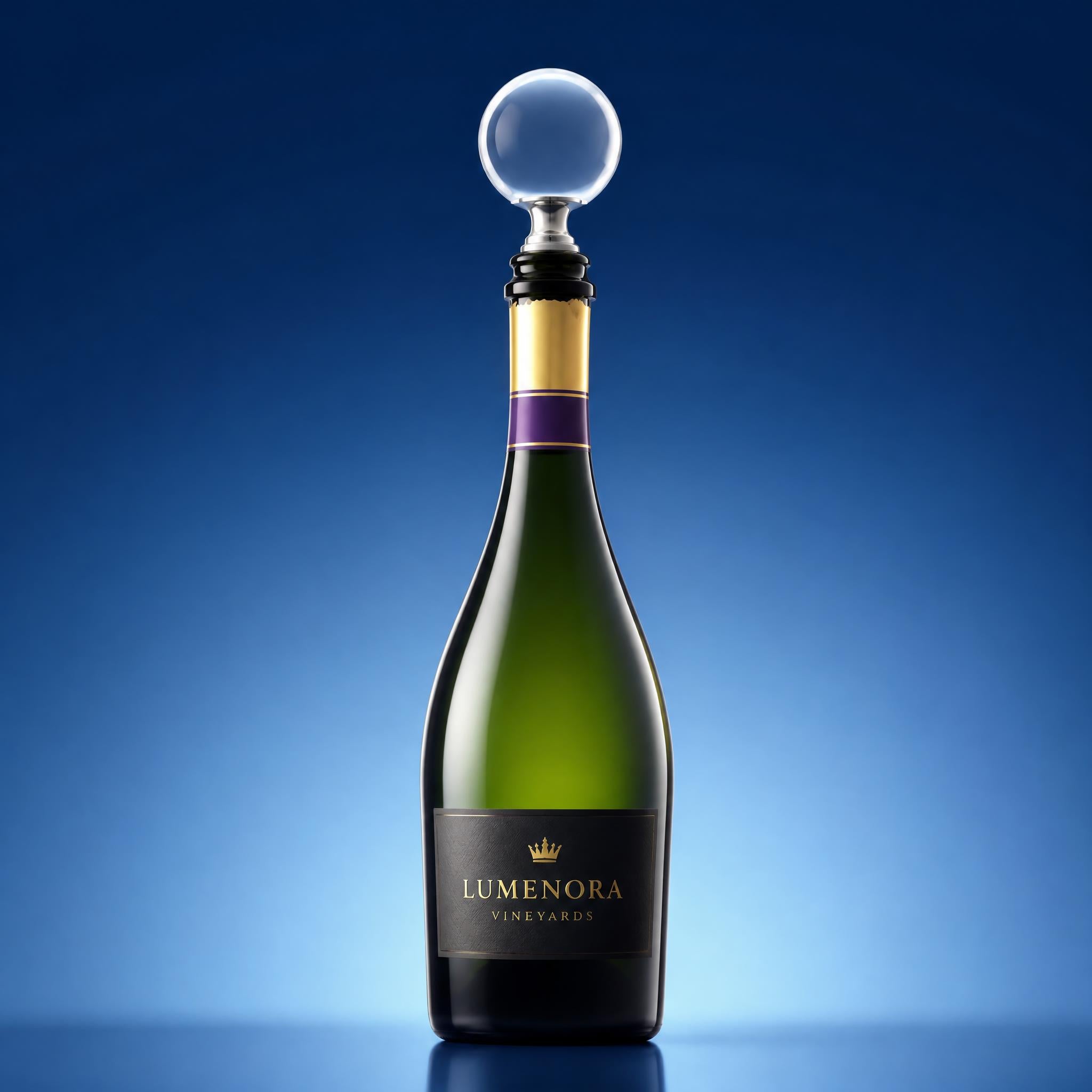 Circle Crystal Wine Stopper Blank | 45x55x23mm | K9 Optical Grade
