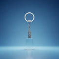 Crystal Keyring Pendant | 20x30x25mm | White LED | K9 Optical Grade