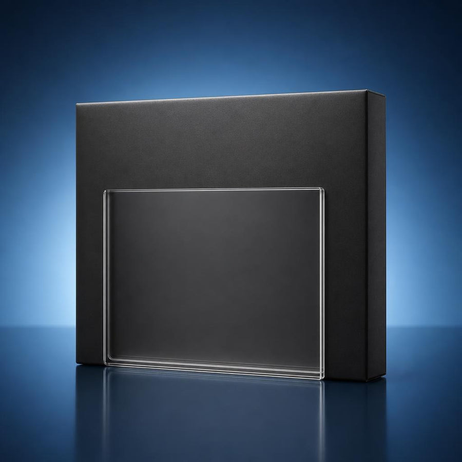 Medium Flat Photo Crystal Blank | 100x150x8mm | K9 Optical Grade