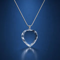 Crystal Necklace Pendant | 30x30x6mm | K9 Optical Grade