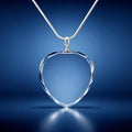 Crystal Necklace Pendant | 30x30x6mm | K9 Optical Grade