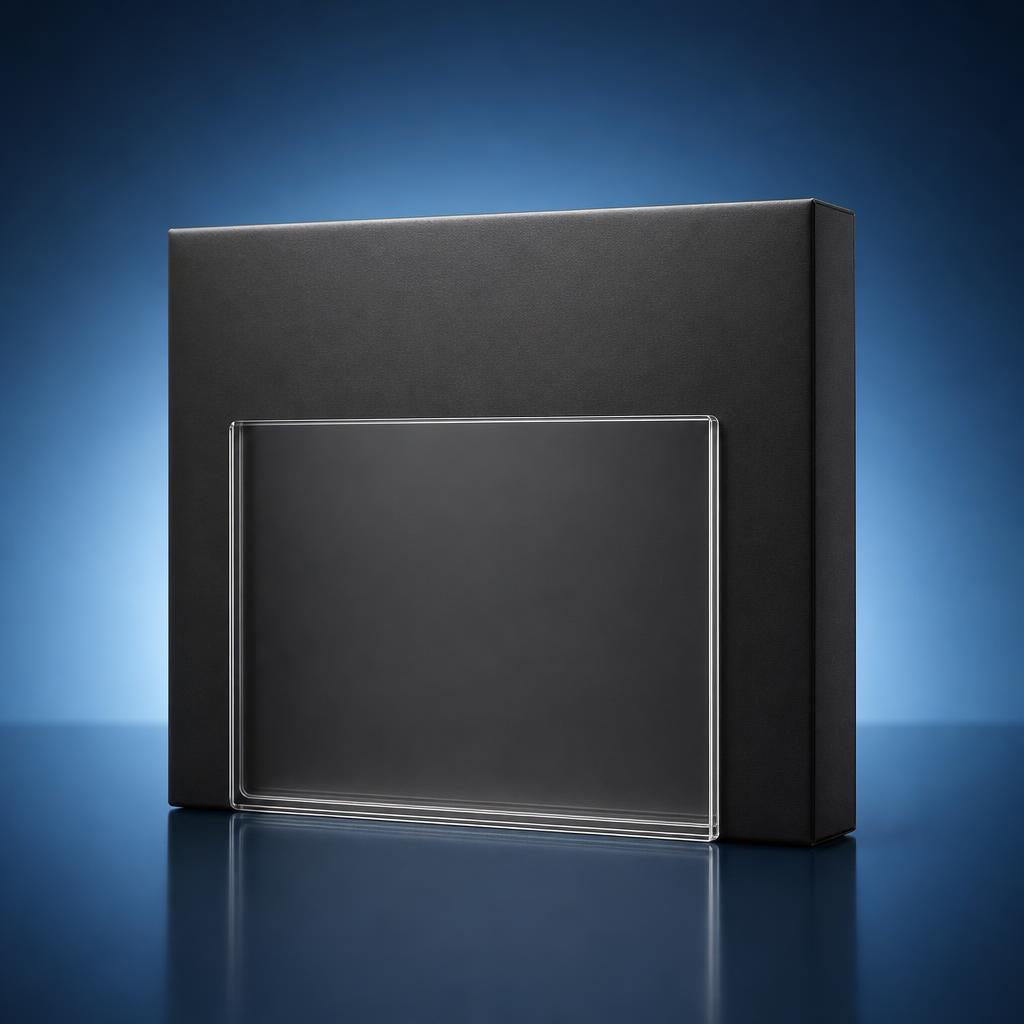 Small Flat Photo Crystal Blank | 60x100x6mm | K9 Optical Grade
